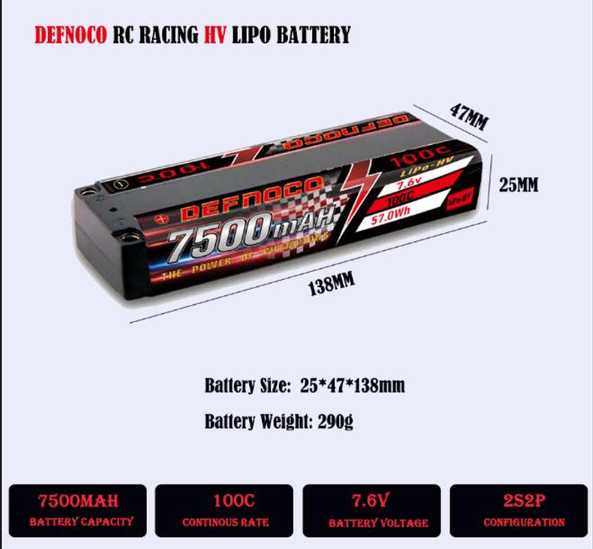 130C RC CAR BATTERY